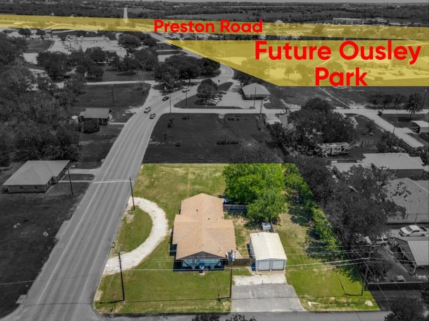 Strategic ±0.5 acre development site located at 403 E Pecan. The property is positioned between Celina’s new $94M Civic Hub and the 9-acre Ousley Urban Park (estimated completion Fall 2026). It is situated within the Downtown Transition District, which is designated for high-density, mixed-use infill development.

An adjacent property at 408 E Pecan is currently under construction for Kid Approved Pediatrics, scheduled to open in June 2026, contributing consistent professional and family-oriented traffic to the immediate area. The site is within the influence of a newly opened 400-space municipal parking garage and may qualify for Fee-in-Lieu parking credits, allowing for increased building footprint flexibility.

Site Specifications & Incentives:
• Zero-lot-line development capability
• Up to three stories permitted
• Approximately 0.2 miles from the 115,000 sq. ft. City Center and Library
• Located within the Neighborhood Empowerment Zone (NEZ), with standard development fees, impact fees, and building permits waived by the city

The property serves as a direct gateway to the city’s nature trail system, capturing pedestrian traffic connecting the Civic Center area to Ousley Urban Park.

Disclaimer: Information provided is deemed reliable but not guaranteed. Property is sold AS-IS. Buyer is responsible for all due diligence regarding development feasibility. Property must be sold in conjunction with Lot 4, located adjacent to the subject property, for a combined lot size of just over one-half acre.