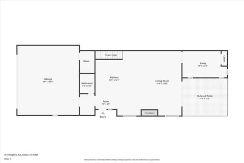 Tiny photo for 4500 Hopkins Avenue, Dallas, TX 75209 (MLS # 21025496)