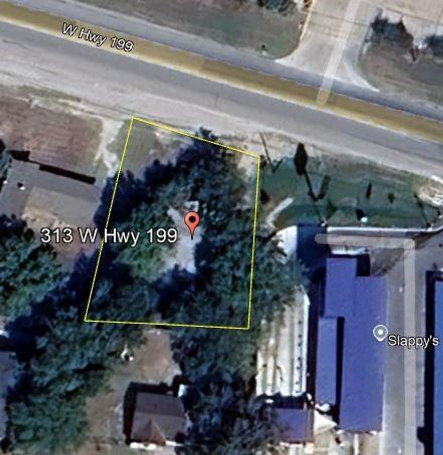 Less than a quarter acre in Springtown. Home has been removed. Vacant lot.