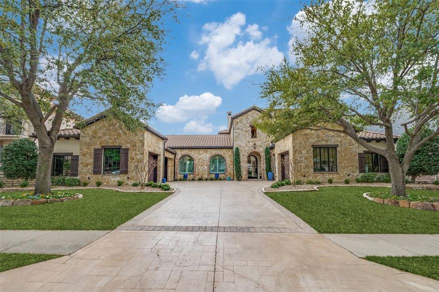 ** BACK ON THE MARKET AND TO ZERO FAULT OF THE SELLER OR THE PROPERTY **

This luxurious, technologically advanced smart home in the private enclave of The Falls at
Starwood was custom built and completely renovated in 2021 with truly unique
upgrades that make this home a true must see to fully experience.
The grand two story foyer opens to a spacious living room, dining room, and a meticulously
designed kitchen with high end appliances, ample workspace, and a large
island, perfect for entertaining and culinary pursuits. A modern butler’s pantry adds
functionality with extra appliances and an enclosed, generously sized walk-in pantry with
two full size refrigerators. Additional features, soft close drawers and cabinets, electrical
outlets under cabinets.
The living room offers abundant natural light with oversize windows and built-ins overlooking
the pool and cabana. The laundry room is a multipurpose space with a folding table,
wrapping station, office space, and a dog wash station with pullout steps for pets.
Downstairs also includes a private, secluded en suite bedroom, primary bedroom with
spa-like bathroom, beautiful custom built closet and heated floors, and a handsome
paneled office with French doors leading to the outdoor living area. Two staircases lead
to the upper floor, which offers a game room with wet bar, high-end surround-sound
home theater, three oversized en-suite bedrooms with built-in seatings,custom-built
closets, a study loft with built in cabinets, and ample storage including secret wall closet
and huge walk in storage closet.
Two large separate covered outdoor living areas with fireplaces and kitchens facilitate
entertaining. The pool features built in barstools, waterfall and large hot tub and the yard
has a mosquito misting system and outdoor patio heating AC system.