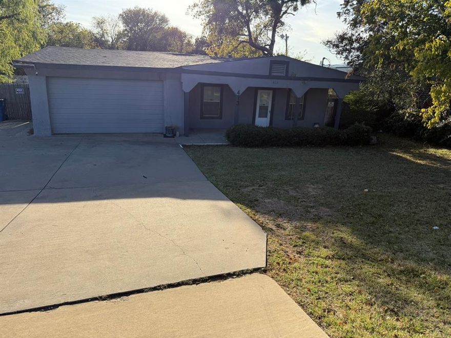 Property to be sold as is, seller will do no repairs. 3 bedroom, 2 bath property. Could be sold with adjacent 8 acre commercial property.