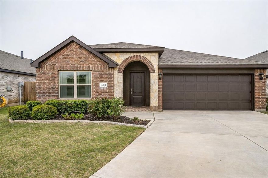 GODLEY ISD! Listed in the heart of Godley. This beautiful 3 bedroom 2 bath home has it all. The living room has an open concept, natural light, and plenty of space for entertaining. Kitchen includes: lots of cabinet space for storage, island, stainless steel appliances, granite counters, large pantry, and an eat in dining area. The home features generously sized bedrooms, including a comfortable primary suite with a private bath, providing a peaceful retreat at the end of the day. Additional bedrooms offer flexibility for guests, a home office, or growing family. The backyard is a private sanctuary perfect for outdoor activities and relaxation. Spend your evenings unwinding on the patio, enjoying the Texas sunset. Garage has epoxy floors, AC unit, room for hangouts, and a pool table!