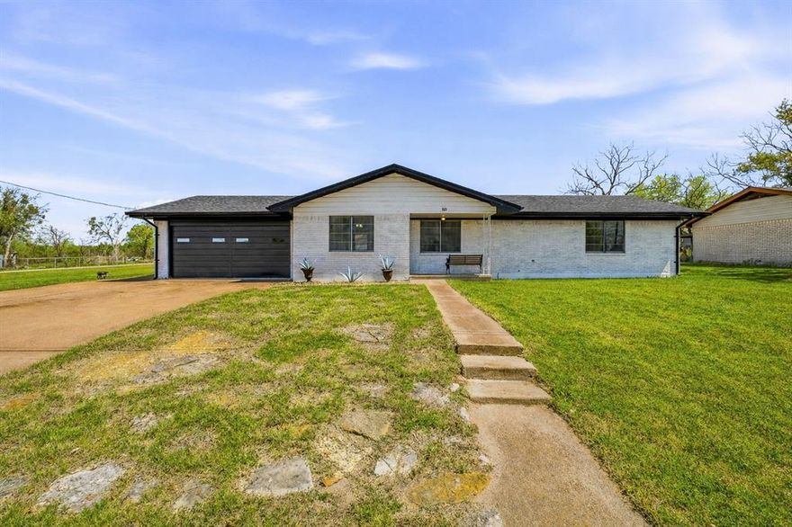 Completely move-in ready 3 bed, 2 bath home situated on a corner lot in the growing tourist destination of Hico, offering a rare combination of modern upgrades and future potential. Recent improvements include a new roof with decking, new gutters, new HVAC unit, new hot water heater, and fresh exterior lime wash for excellent curb appeal. Inside, you’ll find custom blinds throughout, while the home is also equipped with custom exterior window screens and fiber high-speed internet. The property features a brand new survey with the option to subdivide, adding flexibility for future use or investment. A fully improved shed that is dried in, wired for electricity, and topped with a new roof provides additional functional space for storage, workshop use, or hobbies. This is a well-maintained property with major updates already completed, making it an ideal primary residence, weekend retreat, or investment opportunity.