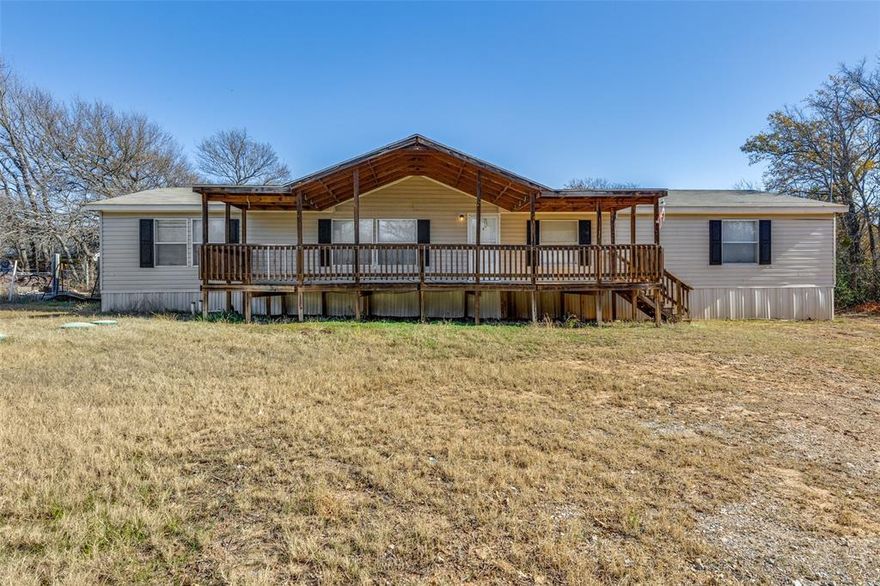 This 4-bedroom, 2-bath mobile home sits on oner 1 acre in Azle and offers two living areas with plenty of space to spread out. The home has been freshly painted inside and out, giving it a clean and move-in-ready feel. Enjoy the freedom of country-style living with room for outdoor activities, or future improvements.
