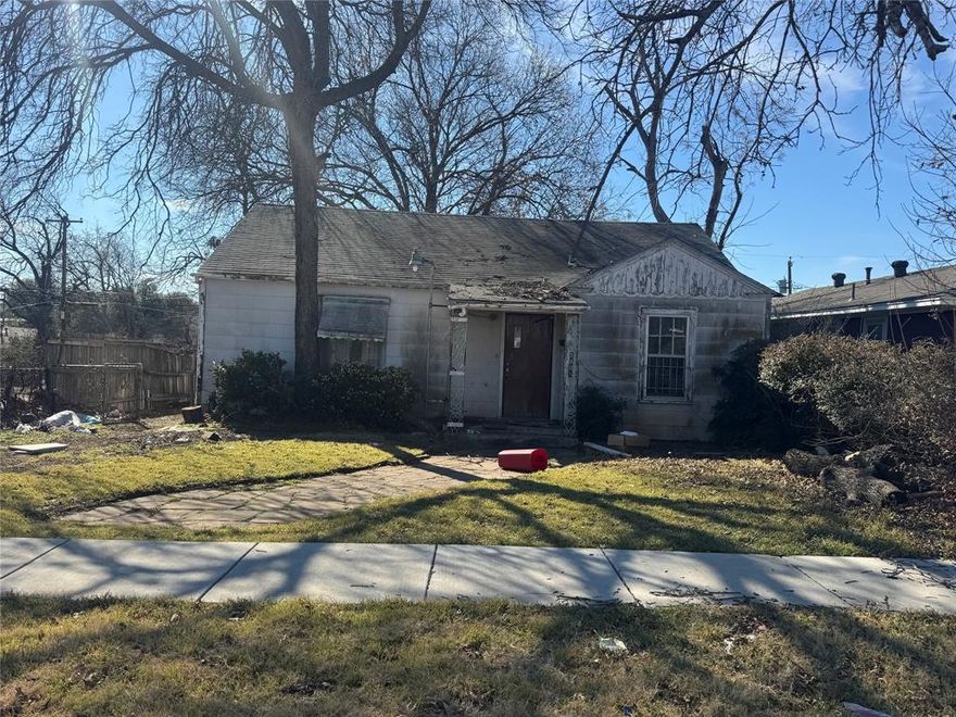 INVESTOR SPECIAL!! Location! Location! Location! Excellent opportunity for investors looking for their next fix & flip, income producing rental, or tear-down and rebuild. This 3-bedroom, 1-bathroom home offers a flexible floor plan, and is located on a corner lot. It has a large backyard with HUGE potential! Located in a well-established neighborhood that is getting revitalized, it has easy access to major highways, retail, dining, and is sure to be a hit! Bring your contractor and vision! This property is ready for transformation! Owner is looking for a quick close and property is being sold AS IS. Call Broker Bay to schedule a showing today. PLEASE NOTE - Highest & Best Offers are due by Friday, February 20th at midnight. Cash offers only. See docs for helpful information when making an offer. Please submit proof of funds when making your offer.