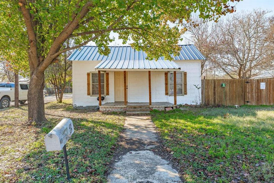 Great location and a corner lot! This home is located in a great area, close to the University and the corner lot provides so many potential opportunities! The lot is zoned R-3 for multi family use! The home has recently been painted inside and out, new flooring throughout and a new metal roof installed! The home is currently rented on a month to month rental contract that can be extended or terminated. This is a budget friendly three bedroom home! Come take a look and see if this is the one for you!