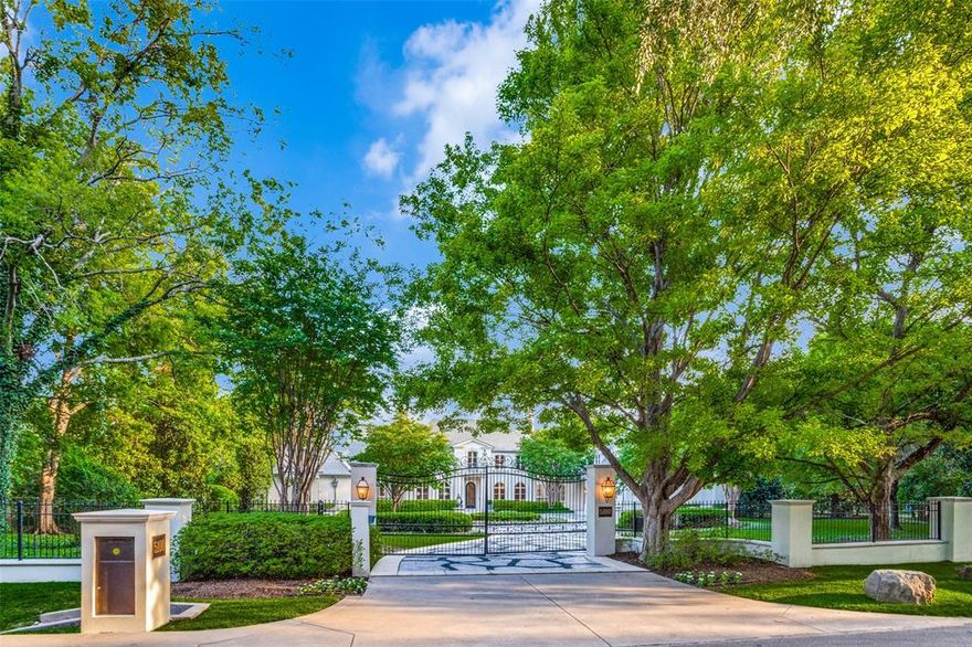 Exquisite French Estate in the Heart of Old Preston Hollow Beautifully Sited on 1.5 Acres offering Private Guest Cabana, Pool and Pickleball Court. This Architectural Gem was Conceived by Elby Martin & Exudes His Signature Barrel Vaulted Ceilings, Gracious Arched Openings, Expansive Galleries & Captivating Vistas. Rich in Organic Textures & Finishes to include: Limestone, Quarter Sawn Hardwoods, Flagstone, Marble & Hand-etched Pine Paneling, this home offers Timeless, Transitional Sophistication. Downstairs Primary Suite includes Sitting Room & Exercise Room w Inviting Backyard Views. Full Guest Suite Down w Bedroom, Living Room, Bathroom, Kitchenette & Private Garage Entrance .Three Additional Bedrooms w Ensuite Baths, Media Room, Library Gallery & Charming Study are Located Upstairs. Recently Refreshed to include:Roof, Interior & Exterior Paint, Flooring, Lighting, Landscaping etc. Parklike Grounds, Grand Loggias & Sprawling Lawns Just Minutes Away from All That Dallas has to Offer.