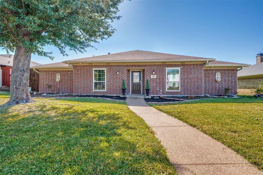 Welcome home to this sun-filled and inviting ranch-style gem located in the quiet, tree-lined streets of Richland Park. This beautifully maintained home features four spacious bedrooms and three full baths, including a split bedroom and bath that’s ideal for multigenerational living, guests, or a private home office. Step inside to find warm engineered hardwood floors throughout—no carpet anywhere. The home offers two large living areas, perfect for entertaining or relaxing, and a recently updated kitchen with three full pantries for plenty of storage and functionality. Enjoy the Texas sunshine in your own backyard with a sparkling pool and covered patio, perfect for year-round outdoor living. Located in Richland Park, residents love the peaceful neighborhood feel, perfect for leisurely evening strolls along its winding streets. The community park and tennis courts are just a short walk away, and the location offers quick access to I-635 and US-75, making commutes a breeze. Just minutes away is Downtown Richardson and The CORE District—Richardson’s eclectic center—now undergoing exciting updates, from public art and pedestrian improvements to creative redevelopment projects, all while maintaining its unique, independent local charm. Experience the perfect blend of comfort, character, and convenience in one of Richardson’s most desirable communities.