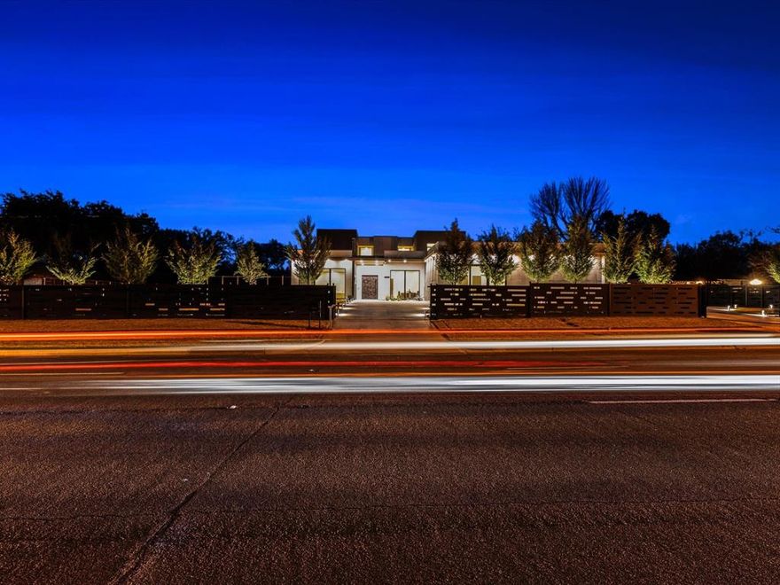 Modern luxury on a rare 1.2-acre private lot, offering scale, privacy, and future flexibility.

This custom modern home features soaring 12 to 22 foot ceilings and a thoughtful layout that balances open-concept living with defined spaces, all finished in elegant marble and top-tier hardwood flooring.

The outdoor living experience is exceptional, with a covered patio, oversized pool and spa with waterfall, expansive granite decking, outdoor shower and restroom, and built-in barbecue area, ideal for entertaining or a quiet retreat. Tall bamboo landscaping and an aluminum-composite perimeter fence create a secluded, resort-like setting.

The gated front entry opens to a granite-paved driveway and a 4-car garage with aluminum doors and epoxy floors. Interior features include energy-efficient aluminum reflective windows and doors, premium European cabinetry throughout, modern lighting with touch controls, and a pivot entry door.

The expansive lot offers ample space for a tennis or pickleball court, basketball court, or future guest house.

High-quality construction, exceptional land value, and immediate move-in appeal.