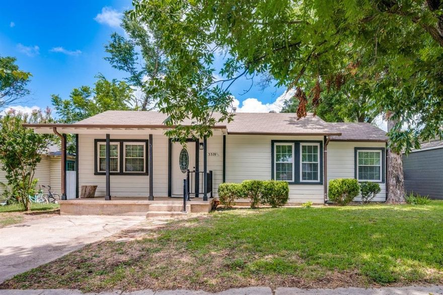 Fully Renovated 3-Bedroom Home Minutes from TCU!

Welcome to this beautifully updated 3-bedroom, 2-bath home offering the perfect blend of modern style and everyday comfort. Inside, you'll find a spacious open floor plan ideal for both entertaining and relaxing, with fresh interior and exterior paint, new flooring throughout, and abundant natural light from brand-new windows.

The kitchen shines as the heart of the home—featuring all-new cabinets, Quartz countertops, stainless steel appliances, and sleek modern finishes. One bathroom fully remodeled with stylish, contemporary upgrades.

Additional improvements like, foundation work with transferable warranty, new light fixtures and ceiling fans, as well as brand-new interior and exterior doors. House welcome with covered porch and sit out for and generously sized backyard with 2 sheds—perfect for entertaining

Conveniently located with quick access to major highways, just minutes from TCU, shopping, dining, and entertainment. This move-in-ready gem is a must-see!

Information provided by third-party sources. Buyer and agent to verify all details. Seller will contribute towards Buyers closing cost.