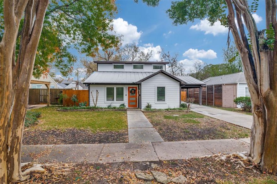 Beautifully updated (effective 2018), this fully rebuilt 4-bed, 3-bath home in sought-after Little Forest Hills is Green-Home certified and features newer mechanicals, double-pane windows, HVAC, roof & more for peace of mind. Just a short walk to the Dallas Arboretum and the gem of the city—White Rock Lake—and only 12 minutes from Downtown Dallas.

Sunlight fills the home through large windows, highlighting the engineered hardwood floors and stainless steel appliances. The main level includes the primary suite and an office or 4th bedroom. Upstairs offers two bedrooms with a Jack-and-Jill bath, or it can serve as a great game room or flex space.

Excellent curb appeal with fresh interior & exterior paint. The oversized covered carport provides off-street parking for up to three vehicles. Enjoy the inviting backyard—perfect for weekend BBQs and outdoor living.