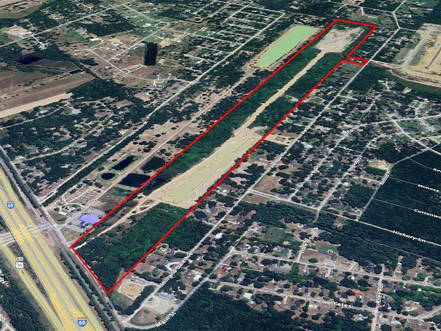 Don't miss this rare opportunity to purchase raw land that is completely entitled!  You can start turning dirt tomorrow!  Approximately 87 acres in excellent location adjacent to I-69 (Hwy 59) with close proximity to Hwy 99 (Grand Parkway) (19 miles), IAH Bush Airport (20 miles) and downtown Houston (34 miles). Civil engineering plans approved for over 400 homes: 1) Manufactured Housing and 2) Build to Rent. Utilities to be provided from the City of Patton Village and detention ponds already in place. Property includes Montgomery County parcel id’s 93160000100, 93160000200 and 93160000300.