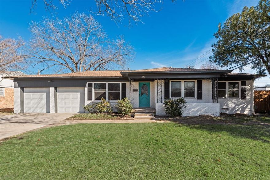 Welcome to this beautifully updated home in the heart of Irving, where timeless character meets thoughtful modern upgrades. Featuring 3 bedrooms and 2 full baths, this home retains its original hardwood floors, adding warmth and authenticity that today’s buyers love—while the major systems have already been done for you.

The interior has been refreshed with all new electrical, fresh paint, granite countertops, updated fixtures, and decorative tile flooring, creating a clean, elevated feel that’s both stylish and practical. The kitchen shines with new stainless steel appliances, ample counter space, and finishes that compete confidently with nearby renovated homes.

A large bonus room with additional storage offers flexibility—perfect for a second living area, home office, playroom, or creative space—and opens directly to the expansive corner-lot backyard, providing room to entertain, garden, or expand outdoor living options. The large garage adds even more functionality and storage, a feature buyers consistently value in this area.

Energy-efficient windows enhance comfort and efficiency, while the home’s location adds another layer of appeal. Situated on the medical grid near Baylor Scott & White Medical Center –  this property offers peace of mind and convenience, along with quick access to major highways, employment hubs, dining, and shopping.

This is the kind of well-rounded renovation buyers are actively seeking—original charm, meaningful upgrades, flexible living space, and a strong location—making it an excellent opportunity in today’s Irving market.

Property will go active the week of January 19th and photos will be updated. Please contact agent for early access.