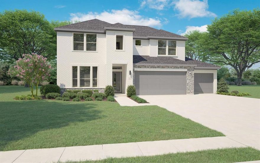 MLS# 21250481 - Built by Trophy Signature Homes - Jun 2026 completion! ~ Perennially popular, the Masters boasts everything you could want in a home and more. Offering even more space, the five-bedroom design is sure to be the go-to home for holiday dinners with a family room large enough to provide for abundant seating. The island kitchen is equipped for cooking in full swing, turning out everything from canapes to a turkey with all the trimmings. Boasting a game and media room, the upstairs is an entertainer's paradise. If you don't need all five bedrooms, it's easy to turn one or two into a home office.