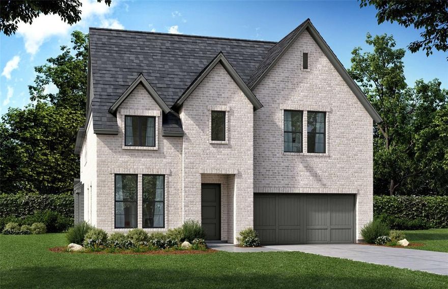 Discover this beautifully crafted new-construction Shaddock Home, thoughtfully designed with a well-balanced floor plan and timeless transitional style. Filled with abundant natural light, this spacious residence showcases refined finishes and intentional design throughout, with an impressive family room featuring soaring 20-foot ceilings that create a bright, open setting ideal for both everyday living and entertaining. The gourmet kitchen serves as a true centerpiece, highlighted by sleek quartz countertops, stainless steel built-in appliances, and an oversized island perfect for gathering and hosting. The expansive primary suite offers a private retreat with a spa-inspired bath that includes a soaking tub, walk-in shower, and generous closet space. The main level also features a private study, a secondary guest bedroom, and a versatile flex room ideal for a second office, media room, or playroom. Ideally located just minutes from downtown and The Shops at Clearfork, this exceptional home blends everyday convenience with refined elegance, making it an opportunity you will not want to miss.