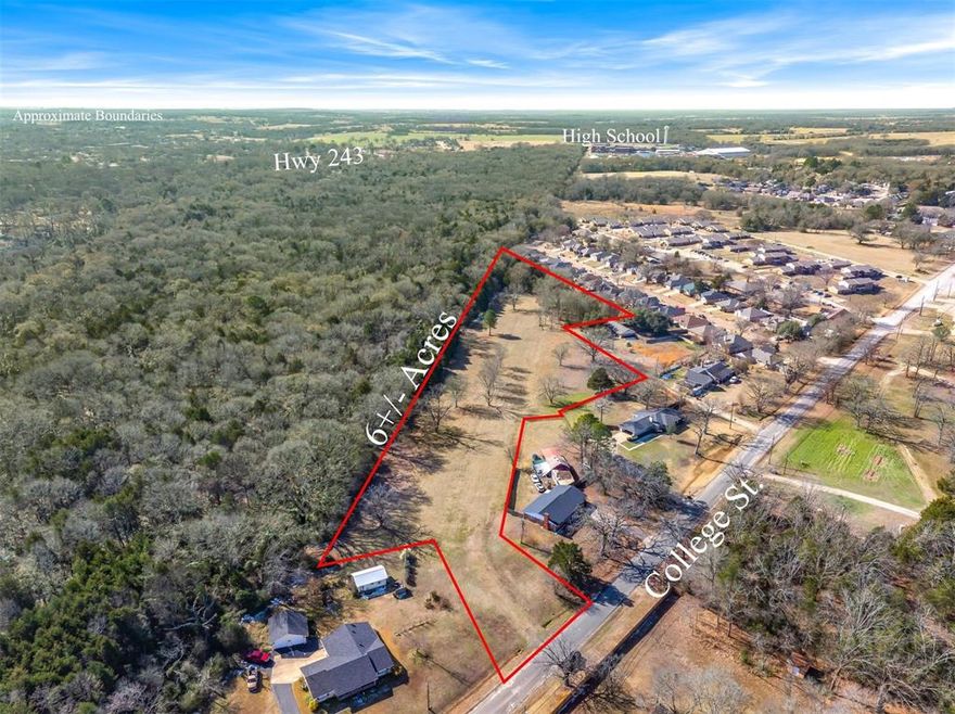 Rare opportunity to own acreage inside the city limits of Canton. Located on College Street just east of River Oaks Road, this property offers road frontage with a deep, private setting that stretches toward Canton City Lake. Whether you are an investor looking for future development potential or a buyer wanting to build a secluded custom home while staying close to town, this tract delivers flexibility. Surrounded by established neighborhoods, yet heavily treed toward the back, the land provides a mix of open space and natural privacy. Utilities are available at the street. This property is Just minutes from downtown, schools, and First Monday.