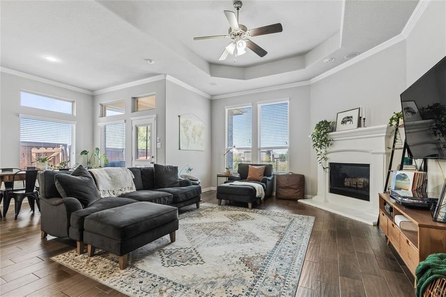 This stunning traditional home boasts three cozy bedrooms, two full bathrooms, and an office space to work from home. With an open concept layout, the kitchen flows seamlessly into the inviting living and dining areas. The living room provides a perfect gathering space for friends and family, with a warm and inviting ambiance. This beautiful home has been designed to provide everything anyone could possibly need, all wrapped up in a classic and charming package.