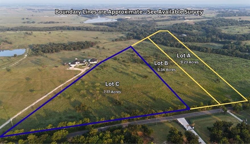 Septic report done, survey available, electric done at the road, and water meters are already reserved for a ready-to-build lot. Discovered the most beautiful lane you’ve ever seen, almost 8 pristine acres nestled in the charming town of Bristol, Texas. This expansive property offers the perfect canvas to build your dream home with plenty of space for privacy, recreation, and future possibilities. Enjoy peaceful living with stunning views, open skies, and the serenity that only wide-open Texas land can offer, all while conveniently located near major highways and amenities. Don’t miss out on this rare opportunity to own a slice of Texas paradise!