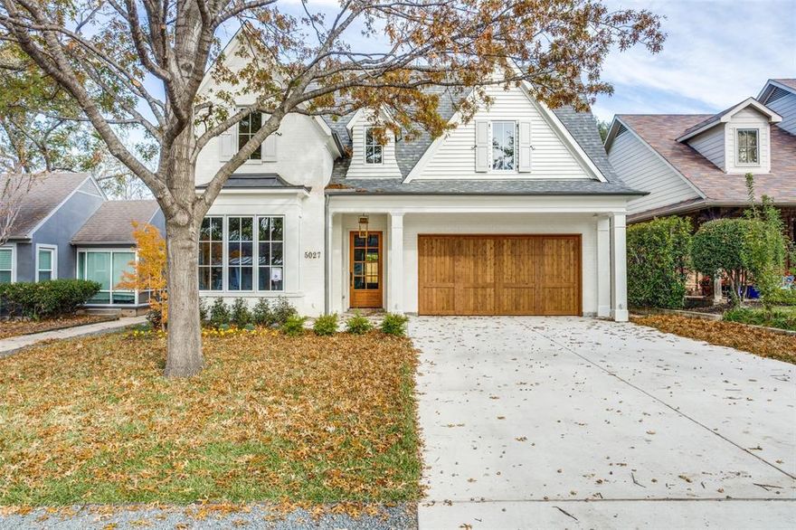 Charming new construction ready for you to be in for the holidays prior to Christmas! Punch list currently in process. Perfect family friendly plan with top of the line finish, Wolf and Subzero appliances. Meticulous builder with timeless & elegant finish. Vaulted ceilings with wood beams, Museum wall finish, archways and hardwoods throughout, built like a true custom with very thought out floor plan, materials, and selections. All rooms up with secluded game room. A dream outdoor living area with fireplace and equipped with outdoor kitchen grill. Spacious yard with plenty of room for your pool and enough to have green space for the kids to play. Floor plan uploaded.