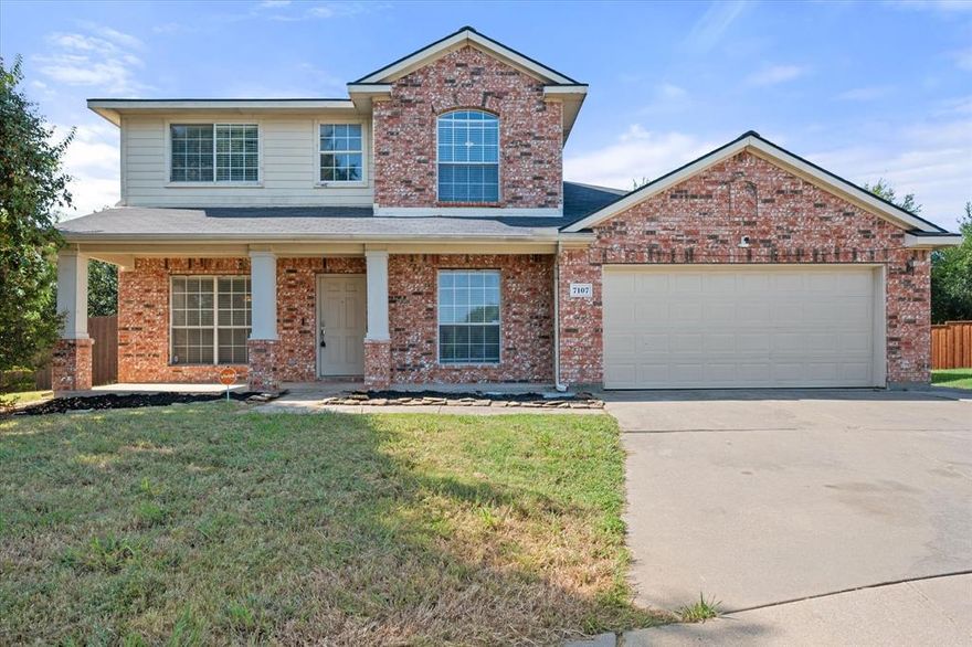 Gorgeous tastefully updated home located in cul-de-sac. Fresh paint throughout and plenty of space. Large lot on one quarter acre. Covered back patio and multiple concrete slabs. Primary bedroom located on the first floor. Multiple living areas, two dining, bonus room on first floor, and large gameroom upstairs. Have a look at this unique opportunity and enjoy!