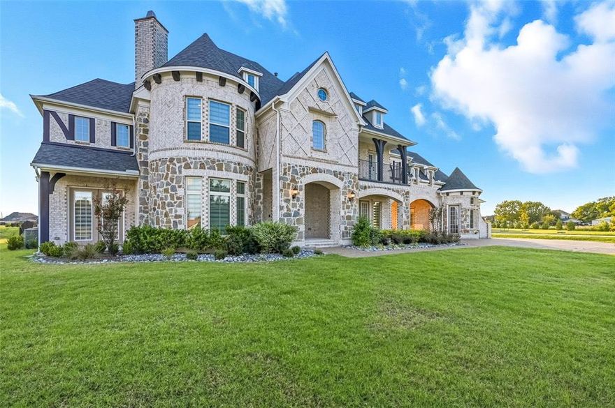 Nestled on an expansive corner lot in a tranquil, sought-after neighborhood, this 2022-built estate is the epitome of luxury and sophistication. Spanning 7,232 square feet, this custom-designed 6-bedroom, 5.5-bathroom residence boasts an open, airy floor plan flooded with natural light, offering the perfect blend of elegance and comfort.

Upon entry, you’re greeted by a grand living area featuring a beautiful fireplace—ideal for cozy gatherings or intimate evenings. The chef’s kitchen is a masterpiece, outfitted with top-of-the-line stainless steel appliances, polished granite countertops, and abundant custom cabinetry, ensuring both style and functionality. Whether entertaining or preparing family meals, this space offers both beauty and practicality. The roof is replaced with a upgraded asphalt shingles with class 3 impact rating.

The opulent master suite serves as a private sanctuary, complete with a luxurious en-suite bathroom and an oversized walk-in closet, offering the ultimate in comfort and privacy. Each of the five additional bedrooms includes its own connecting bath, creating a sense of personal space and convenience for family members or guests.

Designed for both relaxation and grand-scale entertaining, the home offers an expansive backyard to create your own sanctuary perfect for al fresco dining, outdoor entertaining .

This residence also features a 3-car garage and extensive storage throughout, ensuring every need is met with ease. From the finest materials to the thoughtful design, no detail has been overlooked in this extraordinary home.
Perfectly located near upscale shopping, world-class dining, and lush parks, this estate is a rare opportunity to own a piece of refined luxury in a highly desirable area.