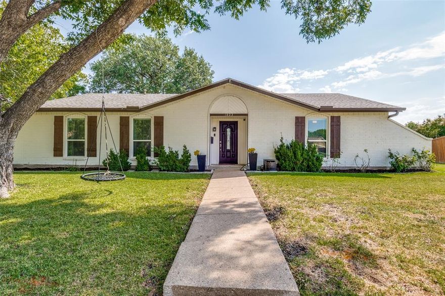 Charming Remodeled Home in Quiet Cul-de-Sac with Huge Backyard!

Welcome to this beautifully updated home nestled in a peaceful Garland cul-de-sac within the Garland ISD School of Choice area! This move-in ready gem features a spacious open floor plan perfect for entertaining, with modern finishes throughout.

Enjoy a large backyard oasis ideal for outdoor living, complete with two storage barns offering tons of space for tools, hobbies, or additional storage needs. A covered carport adds extra convenience and protection for your vehicle.

Whether you're looking for an established neighborhood, room to spread out, or flexible school options, this home checks all the boxes. Don't miss this incredible opportunity—schedule your showing today!