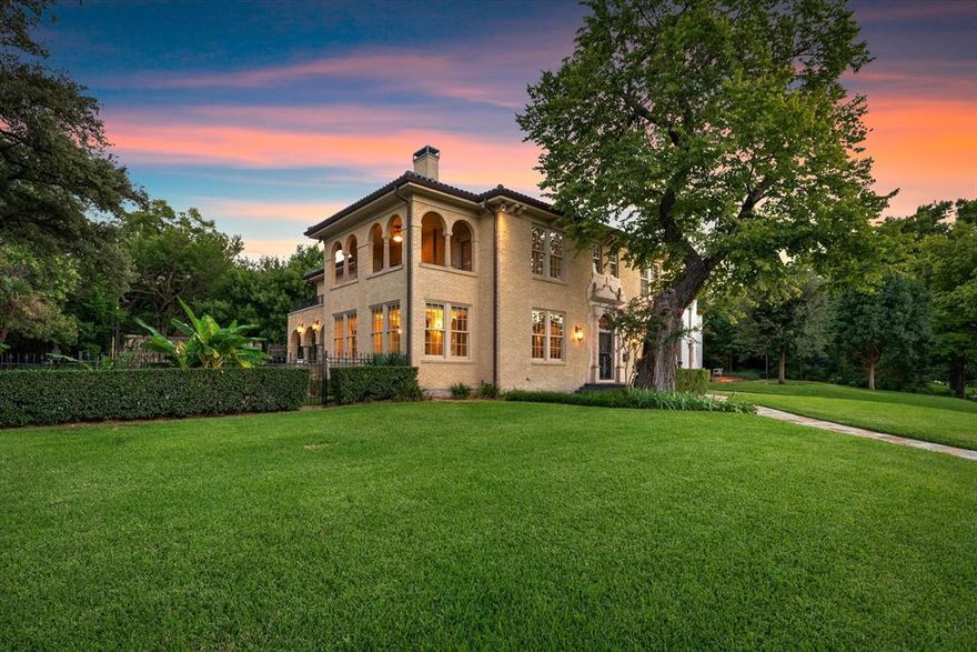 An extraordinary opportunity in Park Hill Estates is awaiting you. A Mediterranean villa estate, where the current owner has loved on and embellished on the many attributes of fine craftsmanship of years gone by, to bring this villa estate to our current living trend of bright and light with many open living areas. Enjoy the many rooms flowing from one to the next and embracing all the many windows encompassing gorgeous backyard landscaping and pool views. You will find those many living areas on the first floor, then your four bedrooms on the second floor to include a playroom and the master and two of the secondary bedrooms enjoy exterior porches, and lastly, do not miss the additional rooms basement level that are flooded with natural light. The generous sized back area for play and oversized garage make this estate a complete package with the evidence of pride of home ownership exuding from the fresh paint, the attention to detail and preservation of quality embellishments. WOW