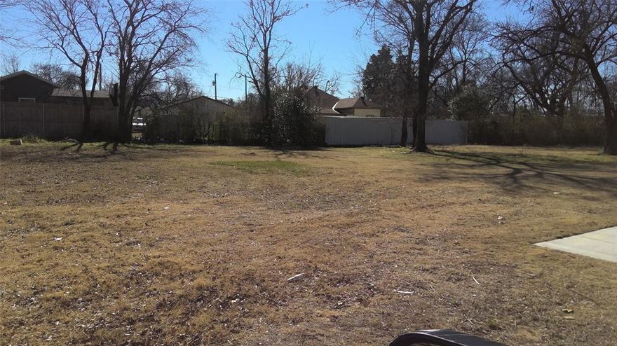 Vacant lot for sale!