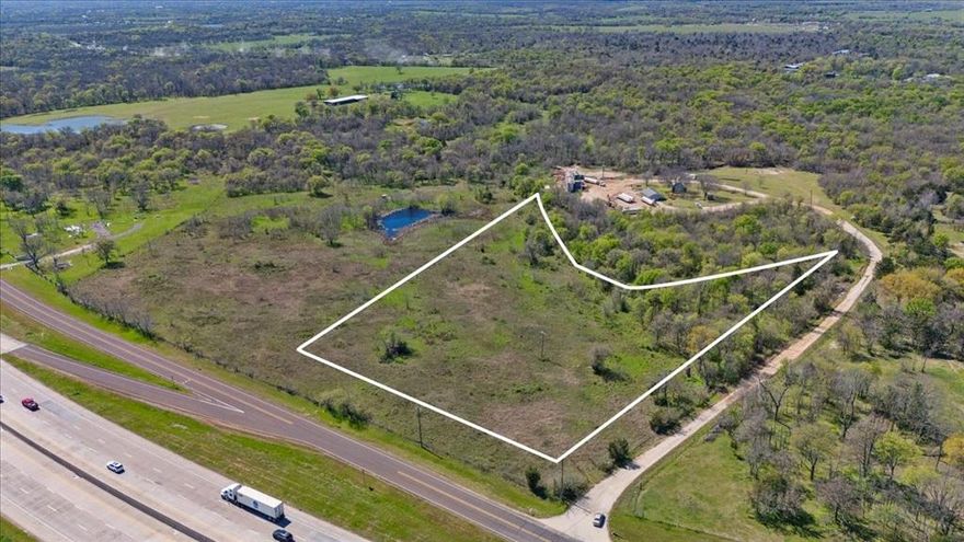 Unlock the potential of this 10.02-acre tract just off S. I-45 W in Corsicana, TX. Zoned residential, this unimproved land offers a range of possibilities, including the potential for future commercial use, subject to zoning and local approval. Whether you're looking to build your dream home, subdivide for development, or explore the possibility of commercial ventures, this property provides exceptional flexibility. Located within Corsicana ISD, the property benefits from an ag exemption and no HOA. With over 435,000 sq ft of space and prime frontage along I-45, this location is ideal for various commercial uses, including service-based businesses, industrial applications, or mixed-use developments, pending the necessary approvals. This is a unique opportunity for buyers seeking a property with long-term value and growth potential.