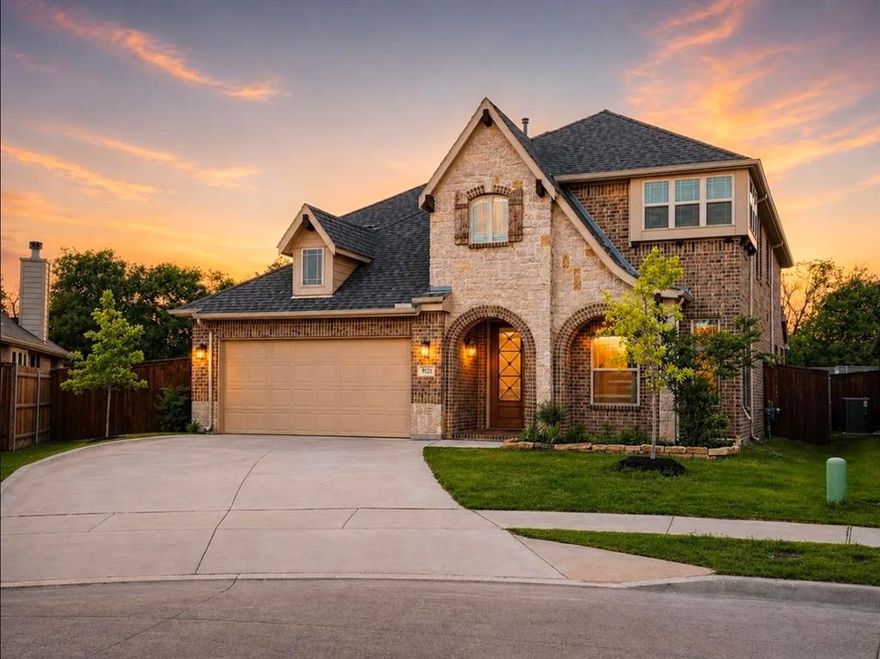 Situated on nearly a quarter-acre lot with trees and a walking path behind—no rear neighbors, this beautifully designed home offers space, privacy, and comfort.
Featuring 5 bedrooms including a first-floor primary suite, an open-concept layout, and a bright study at entry, this home is built for both everyday living and entertaining. The deluxe kitchen boasts granite countertops, stainless steel appliances, gas cooktop, walls of cabinetry, and a massive walk-in pantry.
Upstairs includes a game room, 4 spacious bedrooms, and a Jack & Jill bath, plus the convenience of upstairs laundry.
Enjoy the extended covered patio with gas stub, perfect for outdoor living, along with upgrades like an 8’ front door and wood-look tile flooring. The home is equipped with two top-of-the-line Lennox HVAC systems for comfort and efficiency.

Community features include a pool, splash pad, walking trails, playgrounds, and sports courts, all with easy access to I-35W, Loop 820, and nearby attractions like the Fort Worth Stockyards and Eagle Mountain Lake.