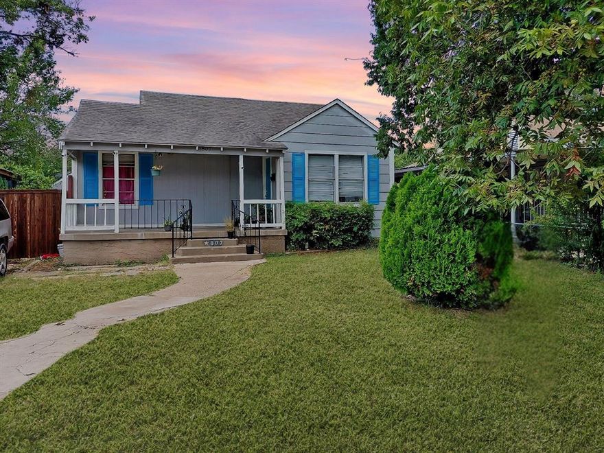 Welcome Home — and a Smart Investment!

This beautifully updated 3-bedroom home offers the perfect blend of comfort, style, and opportunity. Inside, you’ll find fresh vinyl flooring, stunning brand-new bathrooms, and a gorgeous kitchen that flows seamlessly into the living spaces. Step out onto the inviting front porch and instantly feel at home.

Adding even more value, this property features a private efficiency unit in the back, complete with its own full kitchen and bathroom. Perfect for guests, extended family, or additional rental income!

This property makes a fantastic investment opportunity. Plus, it’s just 7 minutes from the vibrant Bishop Arts District, where trendy boutiques, amazing restaurants, and cozy cafes are always at your fingertips.

Whether you’re looking for your next home or your next investment, this property is the total package.