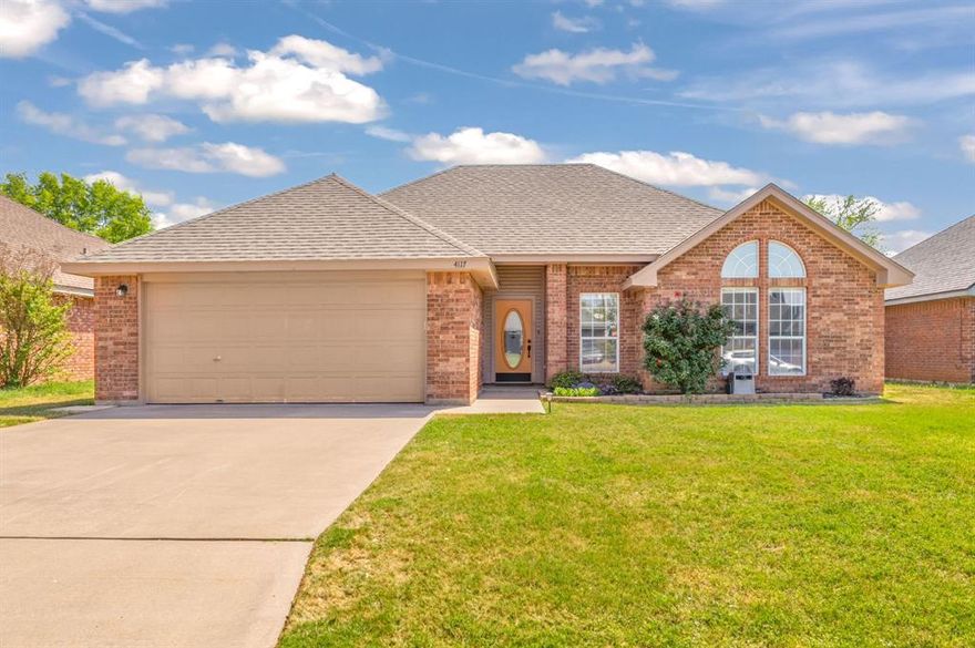 Located in highly desirable Wylie ISD with no HOA, this well-maintained 3-bedroom, 2-bath home offers comfort, thoughtful updates, and pride of ownership throughout. Major improvements provide peace of mind, including a roof and interior paint completed in 2019, along with a hot water heater installed the same year and serviced annually. The kitchen features updated appliances with a Frigidaire range and G.E. dishwasher replaced in 2021, plus upgraded kitchen and bathroom faucets in 2022 and a reverse osmosis water filtration system installed in 2024.
Additional enhancements include exterior lighting and new ceiling fans added in 2023, as well as new Glacier Bay toilets installed in 2025. Both the front and backyard have been carefully treated to promote a lush lawn, while raised garden beds offer the perfect space for growing vegetables or creating your own outdoor retreat.
This home reflects consistent care and maintenance and is truly move-in ready for its next owner to make it their own. Opportunities like this in Wylie ISD without HOA restrictions do not last long — schedule your showing today!