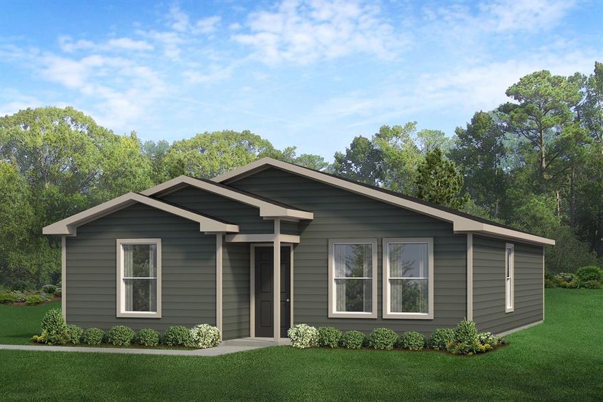 This beautiful new home features 3 bedrooms, 2 bathrooms, and modern amenities throughout. Open concept family room is perfect for gathering with friends and family providing a seamless dining and entertaining experience. Energy-efficient features and appliances are proven to drive utility costs down. Images may be reflective of a staged or representative unit; homes are unfurnished, and features may vary by floor plan and location.