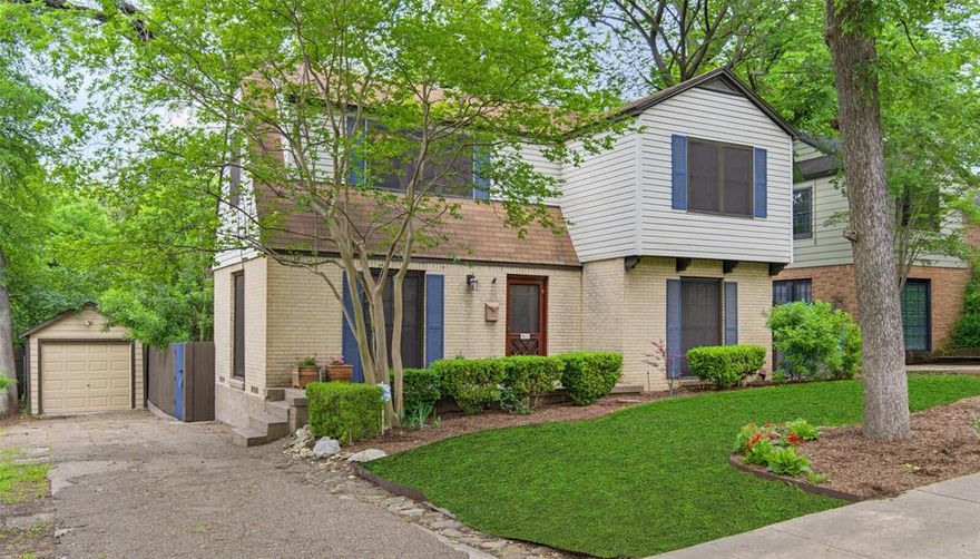 A rare opportunity to own a charming historic home in a hidden pocket of Oak Cliff. This home is perfectly positioned between the highly sought-after neighborhoods of Wynnewood North and Beckley Club Estate.

Just one minute from the new Target at Wynnewood Shopping Center, you’ll enjoy access to Kroger, LA Fitness, Capital One Café, Ross and more.

A few stoplights from Bishop Arts District and Halperin Park, you’re minutes from coffee shops, fitness studios, and some of Dallas' best dining experiences. With easy access to Downtown and Uptown Dallas, you can enjoy a quick commute to work without relying on highways—while still being just two turns from I-35 when you need it.

Set on a spacious, tree-lined lot, the home features a custom backyard deck ideal for entertaining or unwinding. Inside, timeless character meets thoughtful updates, including beautifully preserved hardwood floors showcasing rich natural grain, a cozy wood burning fireplace, and charming built-ins. 

The kitchen features updated cabinetry and butcher block countertops, blending modern functionality with classic style, while the bathroom offers a clawfoot tub for a touch of vintage charm.

A bonus room provides flexibility - perfect as a home office, additional lounge, or convert it into a third bedroom for future resale value.

Opportunities in this neighborhood don’t come around often. This home is ready for a lucky buyer looking for location, long-term upside, and a charming neighborhood.

Lender Credits Offered: Up to 1% of loan amount (max $5,000) towards closing costs or rate buy down with preferred lender. Custom scenarios available with lender upon request.