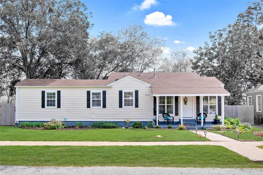 Location, location, location!!! Charming 3 bedroom 1 bath home close to cultural district, Dickies Arena, Botanical Gardens, hospitals, TCU and I-30. This home has original hardwood floors and updated features throughout. House sits on a corner lot with a large front and fenced back yard. The front porch is covered and a great place to enjoy the weather.  Large windows bring in an abundance of natural light. In the updated kitchen you will find beautiful white cabinetry, granite countertops with stainless appliances. Bathroom has a brand new bathtub added in 2025.  The backyard  is completely fenced with a wooden. privacy fence and has a large, wooden deck off the back the house,  perfect for cookouts and entertaining with large beautiful Pecan Trees all around.  On the side of the backyard there is a fenced off area that could be used as a dog run or a private garden area. There is a driveway behind the large gate on the side of the house. There is a large shed in the backyard for additional storage. Neighbors on only one side since it is a corner lot and behind the house is a residential street.