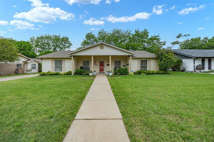 Welcome to this charming 3 bedroom, 2.5 bathroom brick home nestled in a quiet, well-established neighborhood in Benbrook. From the moment you arrive, you’ll appreciate the warm character and inviting feel that makes this house truly feel like home. Step inside to a cozy living room filled with charm, featuring classic paneling, built-in shelves and cabinets, and a beautiful brick wood-burning fireplace with a gas starter—perfect for relaxing evenings. The kitchen offers all-electric appliances, a convenient breakfast bar, a casual dining space, and a new dishwasher, making everyday living both functional and comfortable. Just off the kitchen you’ll find a versatile formal dining room—currently being used as an office—that flows into an additional family room, creating the perfect layout for gathering, entertaining, or working from home. The sunroom at the back of the home provides even more flexible space and can easily serve as a second office, hobby room, or relaxing sitting area overlooking the backyard. Down the hall are two well-sized bedrooms, while the primary suite is privately tucked into the back corner of the home. The en-suite bathroom features dual sinks, tile countertops, and a walk-in shower. Outside, enjoy the enclosed sun porch and a spacious backyard complete with privacy fencing and an 11x9 storage shed. The rear-entry garage offers plenty of parking and adds to the home’s curb appeal. Located in a family-friendly neighborhood with a park just down the street, this home is also within walking distance to the elementary, middle, and high school. Commuters will appreciate the easy access to I-30, I-20, and Loop 820, with downtown Fort Worth just a quick 15-minute drive away. Additional features include a modern sprinkler system to help keep the yard looking its best year-round. Homes with this much charm, space, and convenience don’t come around often—schedule your showing today and see everything this Benbrook gem has to offer.