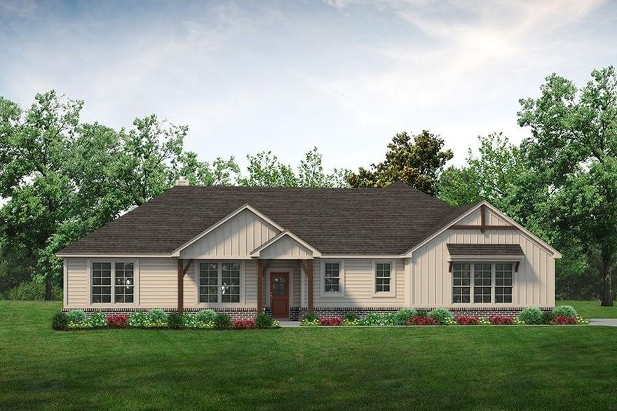 Estimated September 2026 completion! Ask us about our Trade In Trade Up program, we can buy your home! The Cibolo is a perfect example of how you can make a few adjustments to a floor plan to completely change the way it looks! We offer three options for the exterior—Craftsman, Farmhouse, and European—so you can choose your architectural preference. Inside, the 2,020-square-foot plan is designed with the busy family in mind. Keep all the main living concentrated in an open floor plan where walls don’t divide you. Whether you’re watching television in the large family room, entertaining in the dining room, or handling the kitchen duties, you can see everyone and everything. The Cibolo also gives you the freedom of a flex room off the foyer. Convert it to the space you want to meet your needs.