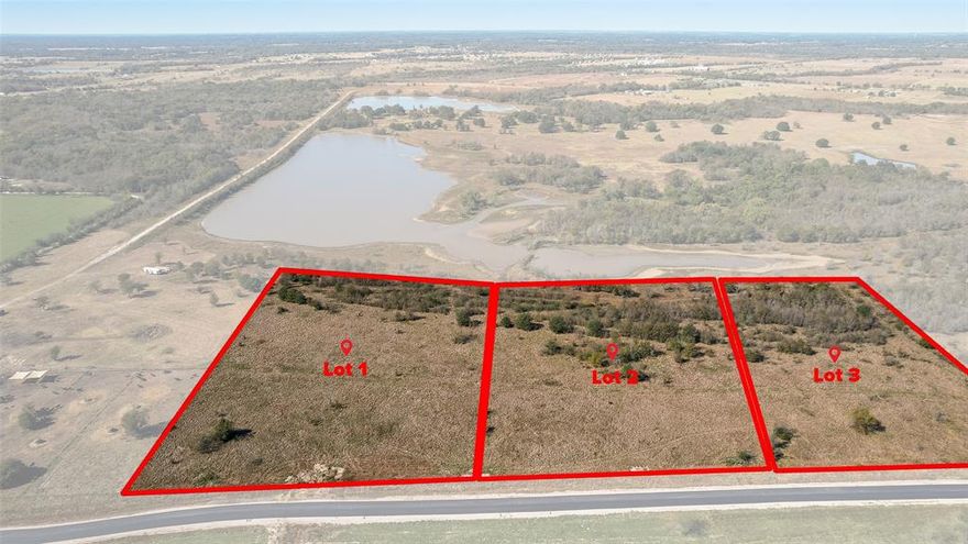 Beautiful 15 acres only minutes from I-20 and only 45 minutes from Dallas. Approx. 20 minutes from Terrell Market Center and the Crossroads at Terrell. This is in a private community with gated entrance. Water and electric at the road. Electric is estimated to be completed beginning of November. Don't miss this opportunity! Lot has mature trees at the back and beautiful views of lake. Only tract in subdivision that backs up to the Soil Conservation Lake.
