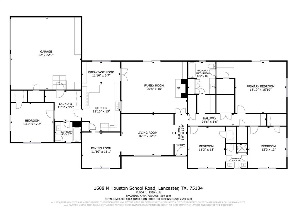 1608 N Houston School Road