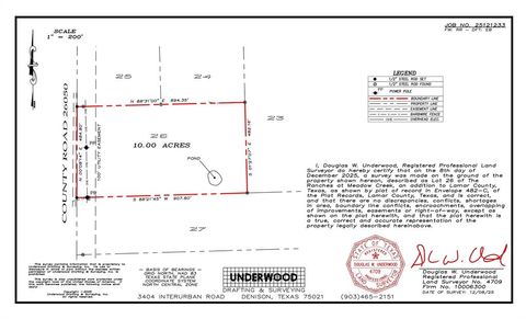 Lot 26 County Road 26050 Roxton TX 75415