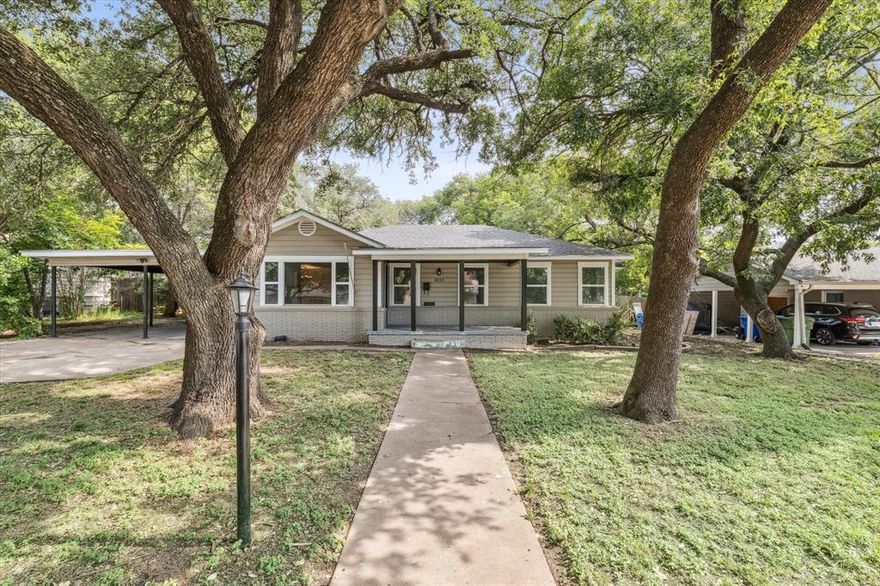 Priced over $28,000 below MCAD 2025 appraisal. This spacious 3 bedroom, 2.5 bath home in the heart of Waco on the prestigious Austin Avenue combines character, functionality, and room to grow!  Inside, you'll find beautiful hardwood floors, carpet, tile, and water resistant vinyl plank flooring, two large living areas and an isolated office with built in shelving, half bath and it's own exterior door.  There is a separate laundry room, 2 living rooms, with hardwood floors, carpet, tile and water resistant vinyl plank flooring.  Newer exterior paint.

The kitchen offers ample cabinet space and flows easily into the dining area, making entertaining a breeze. The primary suite includes a walk-in closet and private bath, while the secondary bedrooms share a well-appointed hall bath with dual sinks.

Step out back to enjoy the large, fully fenced yard — complete with mature trees, a concrete patio for outdoor gatherings, and a storage shed for all your tools and toys. There’s even a double carport for covered parking.

Conveniently located near shops, dining, and Baylor University, this one checks all the boxes for space, location, and charm!