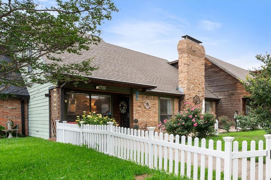Welcome to 1711 Clearbrook Lane in Corsicana—where comfort, character, and functionality come together in a well-established neighborhood. This 3-bedroom, 2-bath home offers approximately 1,615 square feet with a flexible 1.5-story layout designed for everyday living and easy entertaining.

Step inside to a spacious living area featuring vaulted ceilings and a cozy wood-burning fireplace with a raised hearth—perfect for relaxing evenings or gathering with family and friends. The kitchen is both practical and inviting, complete with granite countertops, built-in cabinetry, pantry storage, and an eat-in breakfast area that flows seamlessly into the dining space.

The primary suite is conveniently located on the main level and includes a walk-in closet along with an ensuite bath featuring dual vanities and ample storage. Upstairs, you’ll find generously sized secondary bedrooms connected by a Jack-and-Jill bathroom—ideal for guests, family, or flexible living arrangements.

Outside, enjoy a privacy fenced patio with space to unwind that extend your living space to outdoors. The home also features a 2-car attached garage, established landscaping, and easy access to city utilities for everyday convenience.

Located within Corsicana ISD and just minutes from local shopping, dining, and schools, this home offers a great opportunity for first-time buyers, downsizers, or investors looking for a well-rounded property in a convenient location.