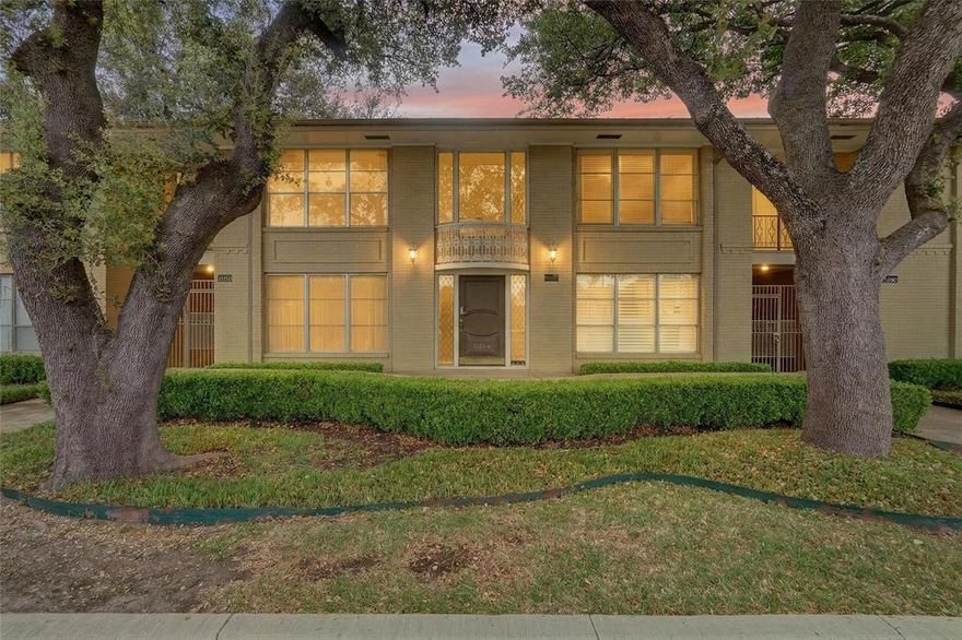 This charming 2-bedroom, 2-bath condo offers 1,100+ sqft of comfortable living space within a quiet, well-maintained community. Built in 1961, the property blends classic character with thoughtful updates and functional design. The unit overlooks lush, tree-lined grounds and a beautifully maintained community pool, creating a peaceful and private living environment. Inside, the home features a spacious layout with large rooms, abundant storage, and built-in features, ideal for both owner-occupants and investors. HOA includes water, sewer, exterior insurance, landscaping & grounds and Community amenities.