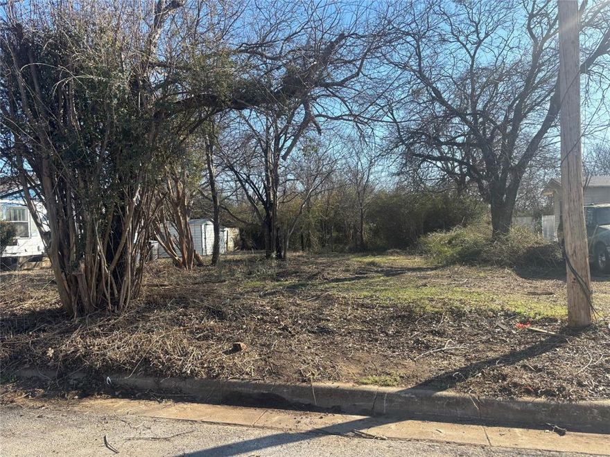 Vacant lot in the up and coming East Fort Worth neighborhood. It is cleared and ready for you to build your dream home on! Utilities are right next door so will be readily accessible. There are no taps on property per City of Fort Worth, but please do your due diligence.