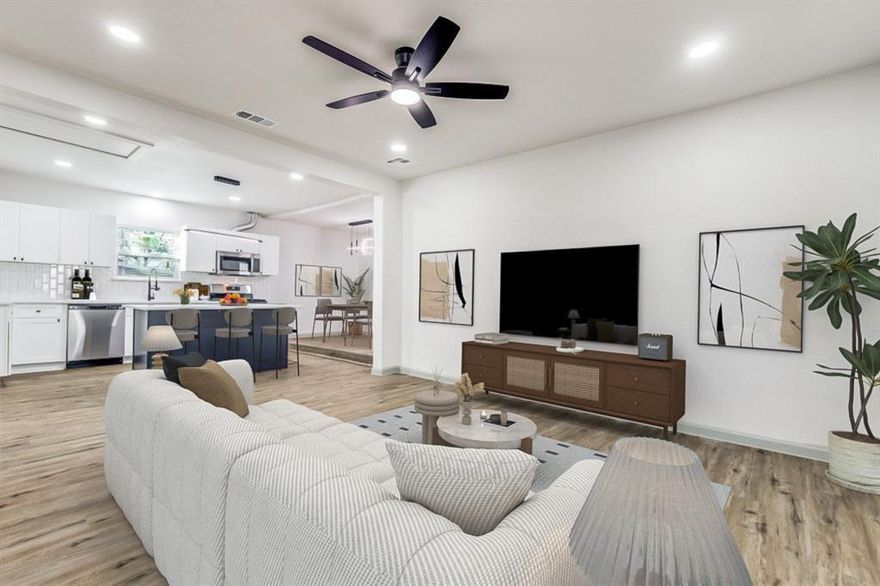 MOTIVATED SELLER UP TO $7,500 SELLER CREDIT. Fully renovated 4 bedrooms , 2 bathrooms. Move-in ready, this home offers peace of mind with major upgrades already completed. Brand-new roof (2025), New windows, fresh interior and exterior paint, and New texture throughout. All-New PVC plumbing this premium location near all Highways, Shopping, Schools and DFW Airport. 20mins away from both Dallas and Fort worth downtown. A large back yard storage shed . This property blends function, style, and value ready for its next owner to enjoy. Motivated seller, Bring all your competitive offers. Seller will pay for title and survey . House is virtually staged .