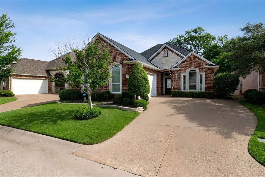 You must see this Channing Park beauty! This one-story, one-owner garden home offers exceptional architectural details including exquisite, deep crown molding. Immaculately cared for, the property has been updated and upgraded with energy efficient windows, hardwood floors, tankless water heater, roof replacement 2024, elegant plantation shutters throughout, and more. The layout gives privacy with split bedrooms. The study-den makes working from home efficient and organized. The kitchen acts as the heart of the home as it opens to the gracious family room. Lots of cabinet space, a walk-in pantry, a kitchen island, beautiful granite countertops, a breakfast bar, and a desk area make this spot a place to enjoy cooking and entertaining guests. Channing Park remains a highly desirable place to call home. Come experience the charm of this exceptional community.