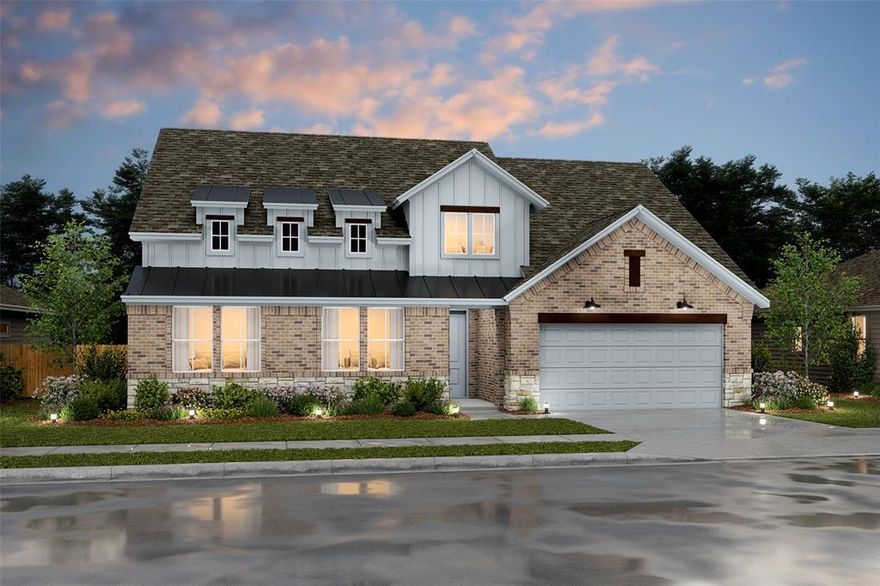 Built by K. Hovnanian Homes, this beautifully designed single-story floor plan offers the space today’s buyers are searching for—4 bedrooms, a dedicated home office, media room, activity room, and a rare 3-car tandem garage. Every inch of the layout is designed for both everyday comfort and effortless entertaining.

At the heart of the home is the expansive open-concept living area, where soaring ceilings, natural light, and a cozy fireplace create a warm yet impressive space for gathering. The chef-inspired kitchen steals the show with a large center island, designer cabinetry, ample prep space, and a walk-in pantry—perfect for hosting holidays, game nights, or casual dinners with friends.

Need space to work, relax, and play? This home delivers. A private office with stylish barn doors makes working from home easy, while the media room and activity room give you endless flexibility for movie nights, a playroom, fitness space, or a second living area.

The primary suite is designed for relaxation, featuring a spa-inspired bath with a freestanding tub, separate shower, dual vanities, and generous walk-in closet—your own private oasis at the end of the day.

Step outside to the 15'x15' covered patio and spacious backyard, perfect for grilling, entertaining, or simply enjoying peaceful Texas evenings.

Living in Elevon means access to a growing master-planned community filled with resort-style amenities, pools, parks, walking trails, playgrounds, and community gathering spaces, all designed to bring neighbors together.

Homes with this much space, this many flexible rooms, and a 3-car garage are hard to find—especially in one of Lavon’s most exciting new communities.

If you’ve been waiting for a home that truly checks every box, this is it.