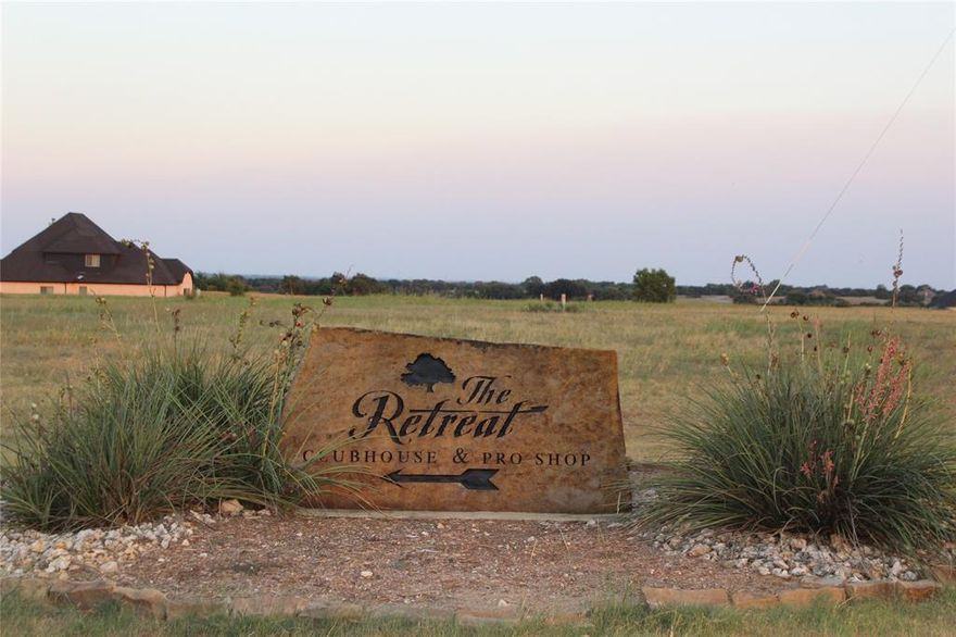 The Retreat is a private community located in Cleburne, 30 minutes south of downtown Fort Worth. The 3,000-acre paradise includes an 18-hole championship course, clubhouse with restaurant and pro shop, two pools, trails, fitness center, 24-hour security and more.  Build your dream home on this oversized lot which is set in a beautiful, hill-country style surrounding. This community is one of the nicest private clubs in Dallas Ft. Worth.  A serene setting all around with wandering wildlife and access to the Brazos River along the backside of community.  There is no timeline to build your perfect home.  No Survey on file.