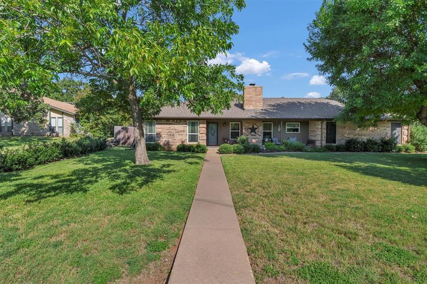 You don't want to miss the opportunity to look at an affordable home located in Decordova Bend Country Club. This home features an inground pool and lush landscaping including a fenced wildflower garden. The home has 3 bedrooms, 2 baths and a study. The home has undergone updating over the past few years including granite countertops, flooring, and interior paint. The home has a 2 car attached garage, golf cart garage, fencing, covered patio, storage building, 2 car attached garage and an additional golf cart garage. Decordova Bend is a very friendly, gated community which features 2 manned, gated entrances, golf course, tennis and pickleball facility, swimming pool, sand volleyball court, and a full service restaurant and bar. You will not regret taking a look at this beautiful home.