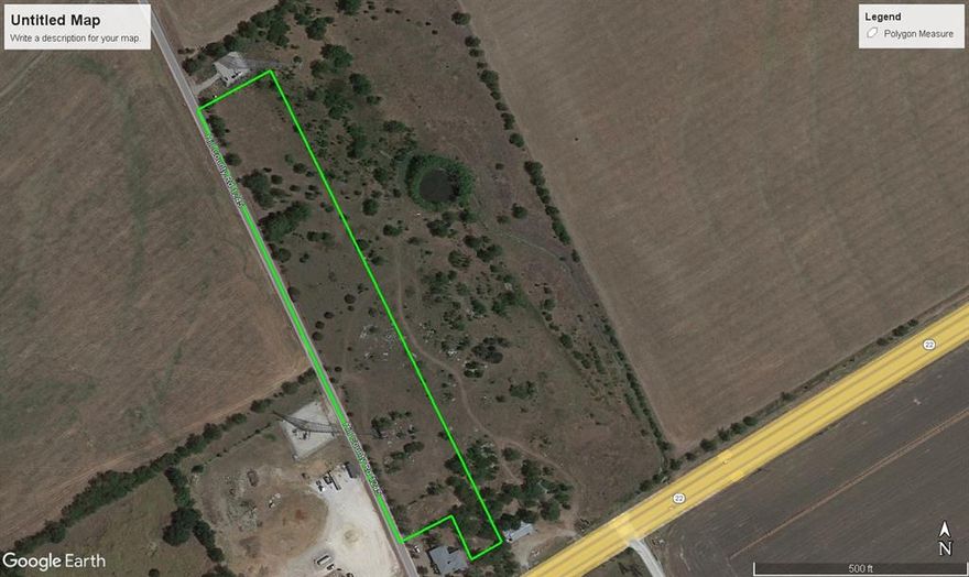 5+ acres of lots of road frontage just off Hwy 22 east part of Whitney.  Excellent location for business or construction office as fast as Whitney is growing would be a good location close to main hwy.  Paved road frontage and lots of it.